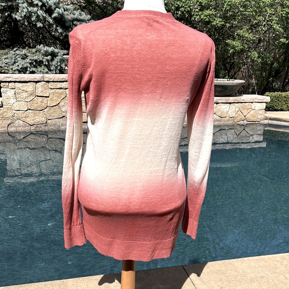 Ann Taylor Ombré Cardigan Sweater - Picture 2 of 8